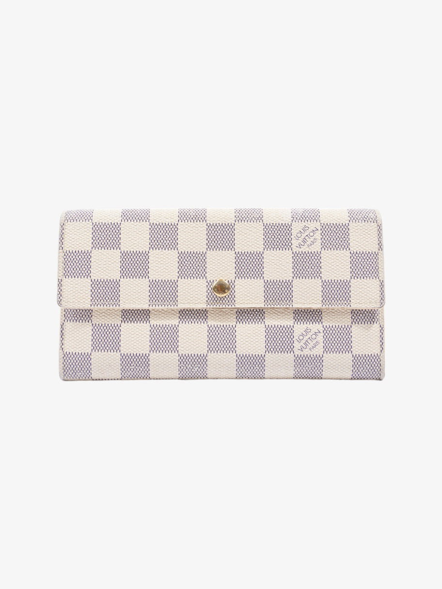Louis Vuitton Sarah Wallet Damier Azur Canvas Image 1