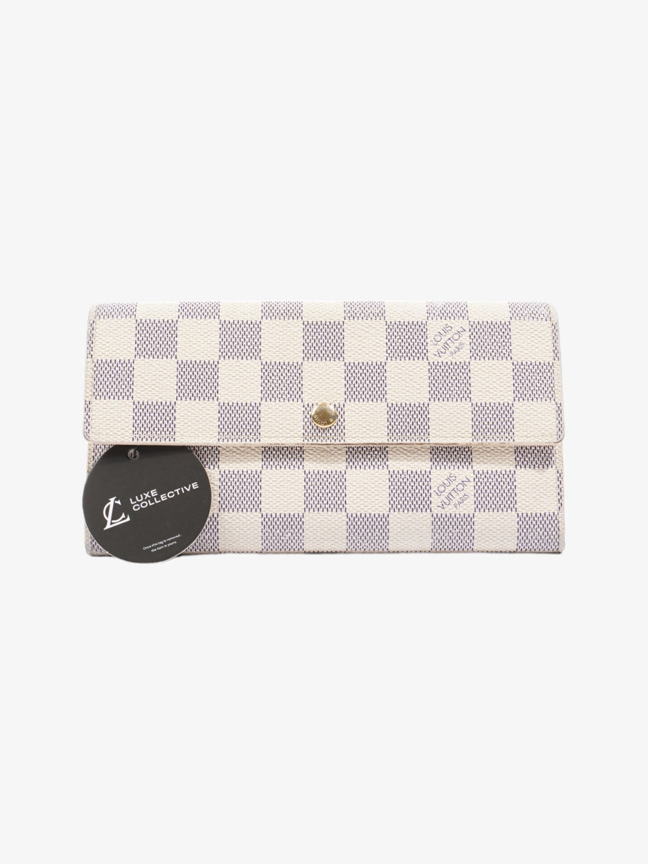 Louis Vuitton Sarah Wallet Damier Azur Canvas Image 7
