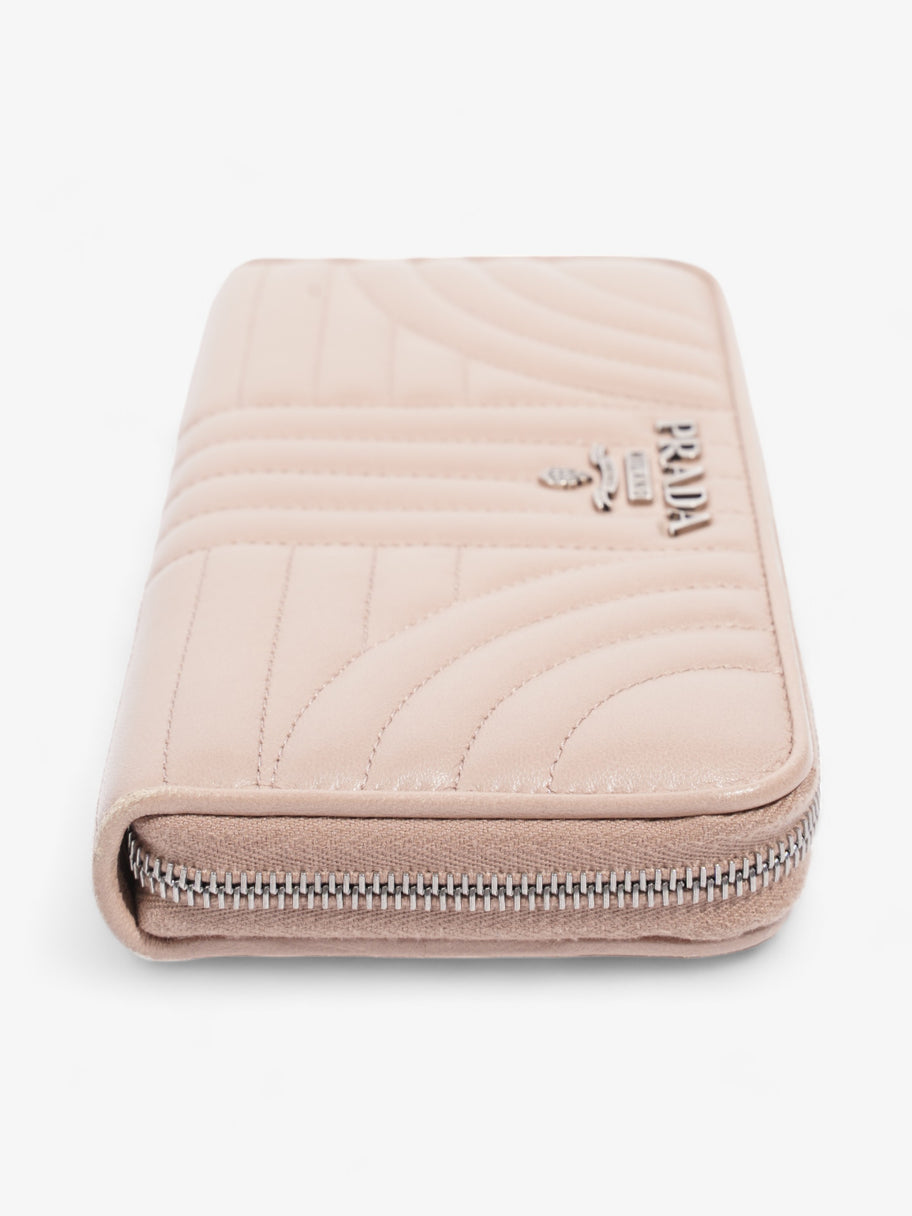 Prada Nappa Leather Zip Round Wallet Nude Nappa Leather Image 2