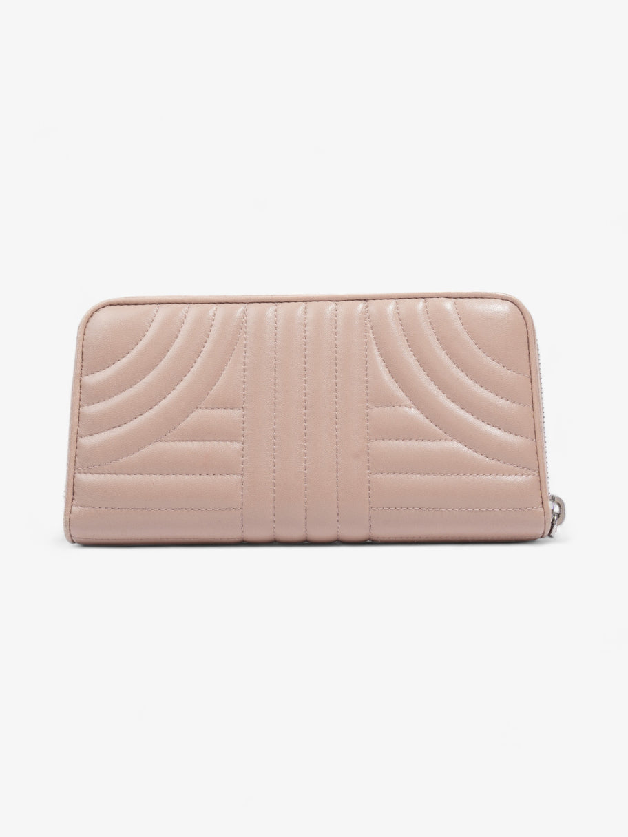 Prada Nappa Leather Zip Round Wallet Nude Nappa Leather Image 3
