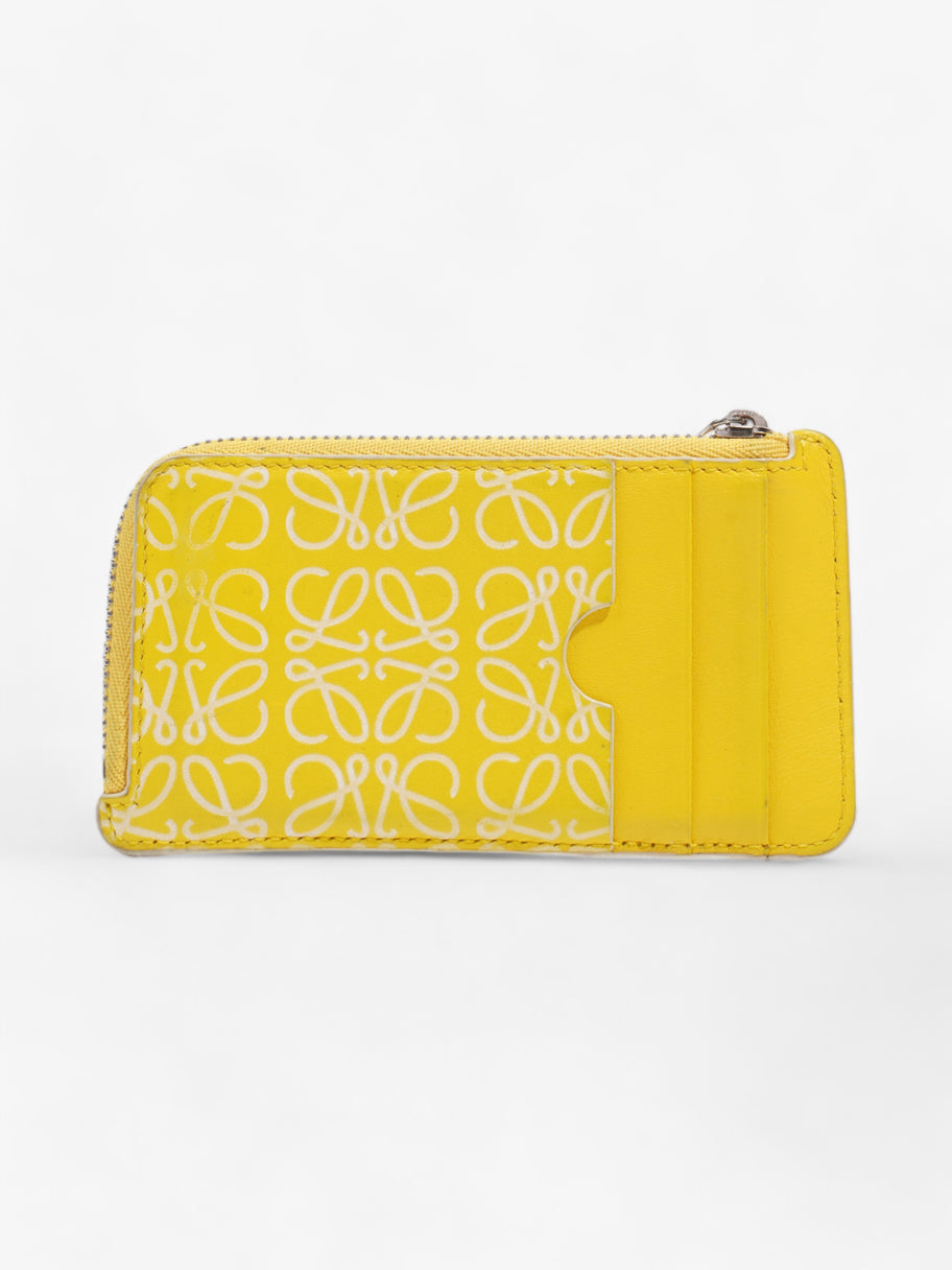Loewe Anagram Coin / Card Holder Yellow Leather Image 2