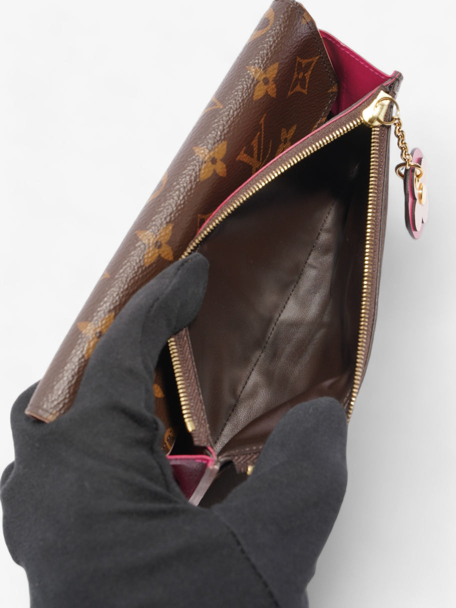 Louis Vuitton Emilie Wallet Monogram Coated Canvas Image 5