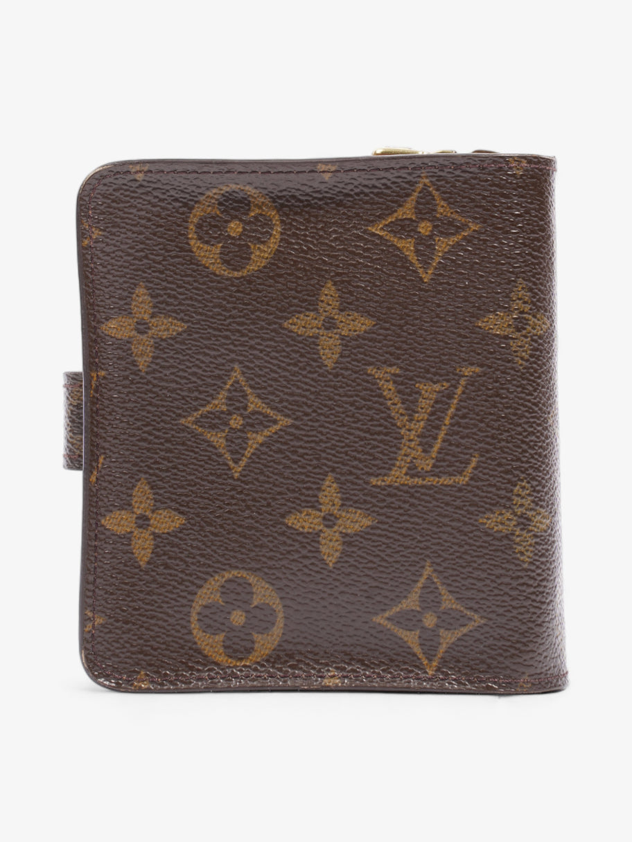 Louis Vuitton Compact Wallet Monogram Coated Canvas Image 2