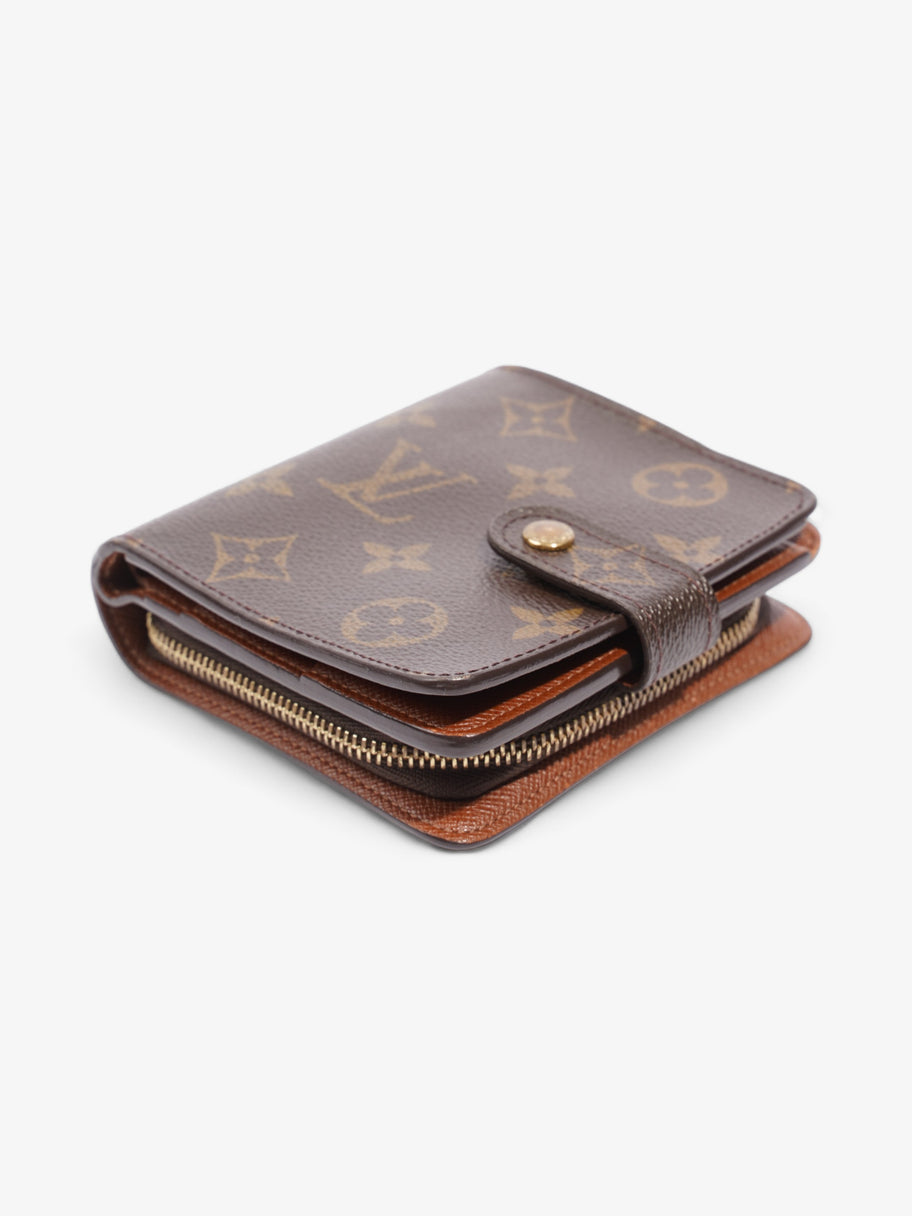 Louis Vuitton Compact Wallet Monogram Coated Canvas Image 3