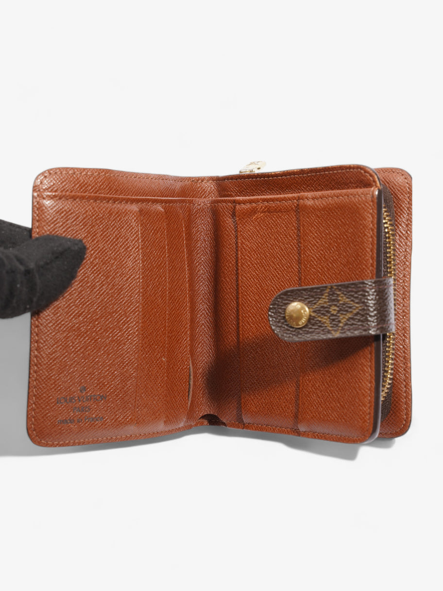 Louis Vuitton Compact Wallet Monogram Coated Canvas Image 4