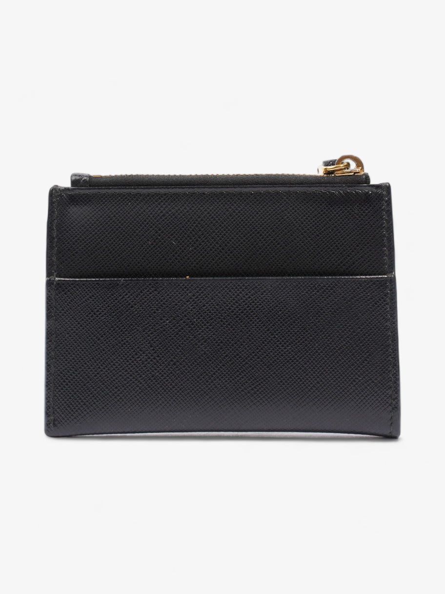 Prada Triangle Wallet Black Saffiano Leather Image 2