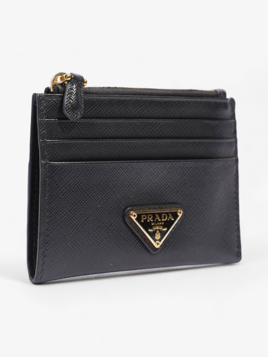 Prada Triangle Wallet Black Saffiano Leather Image 3