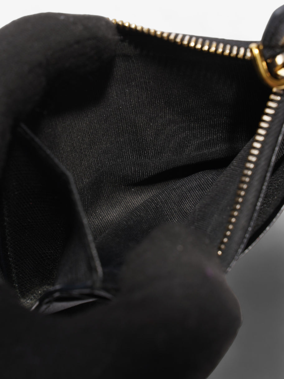 Prada Triangle Wallet Black Saffiano Leather Image 5