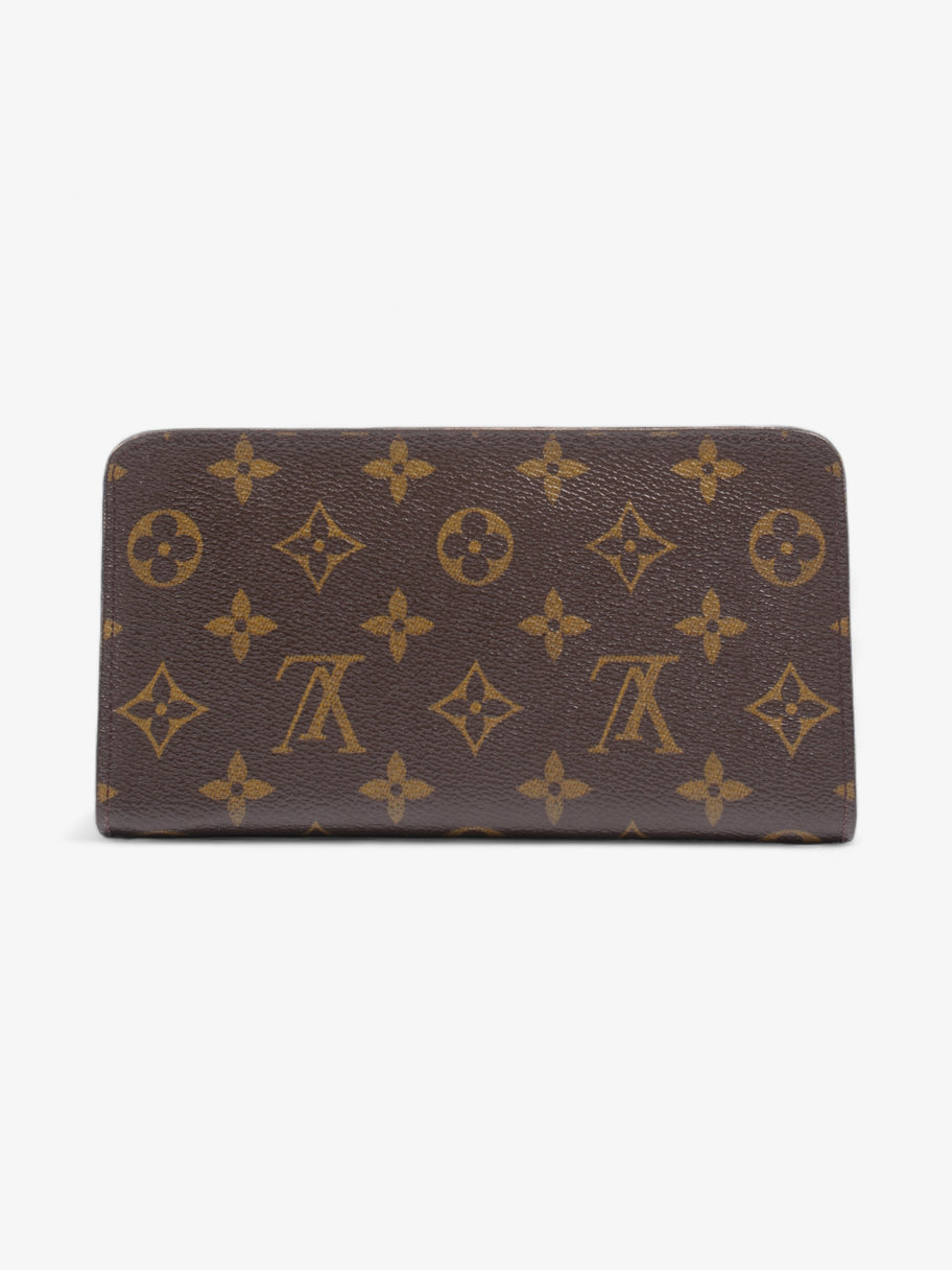 Louis Vuitton Zip Round Wallet Monogram Coated Canvas Image 2