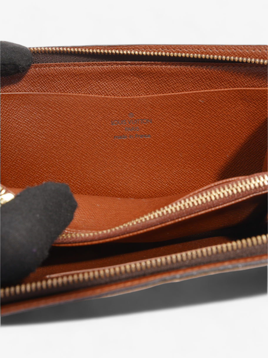 Louis Vuitton Zip Round Wallet Monogram Coated Canvas Image 7