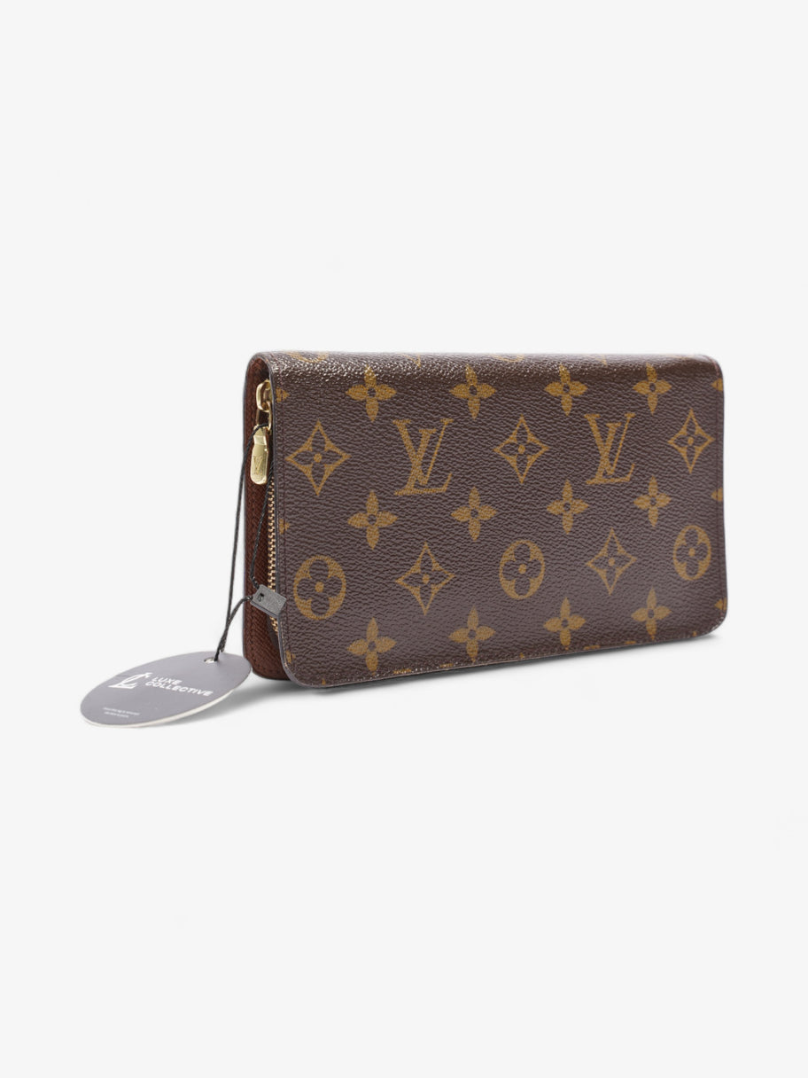 Louis Vuitton Zip Round Wallet Monogram Coated Canvas Image 8