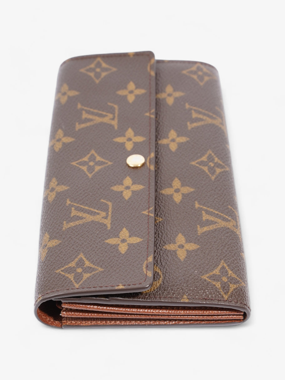 Louis Vuitton Louis Vuitton Monogram Portefeuille Sarah M61734 SP1110 Wallet Monogram Coated Canvas Image 4