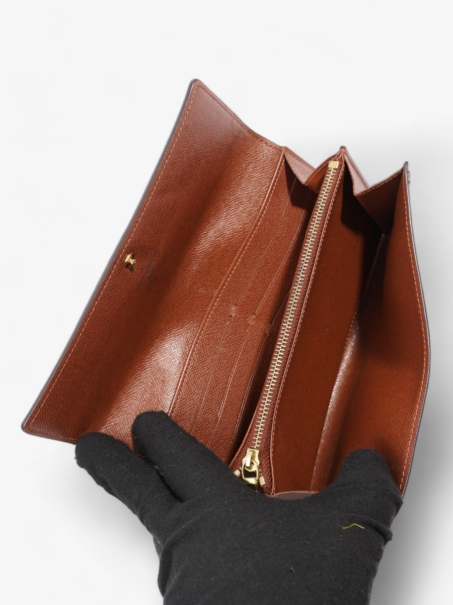 Louis Vuitton Louis Vuitton Monogram Portefeuille Sarah M61734 SP1110 Wallet Monogram Coated Canvas Image 5