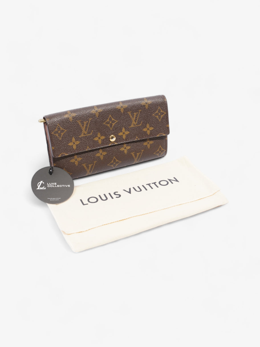 Louis Vuitton Louis Vuitton Monogram Portefeuille Sarah M61734 SP1110 Wallet Monogram Coated Canvas Image 6