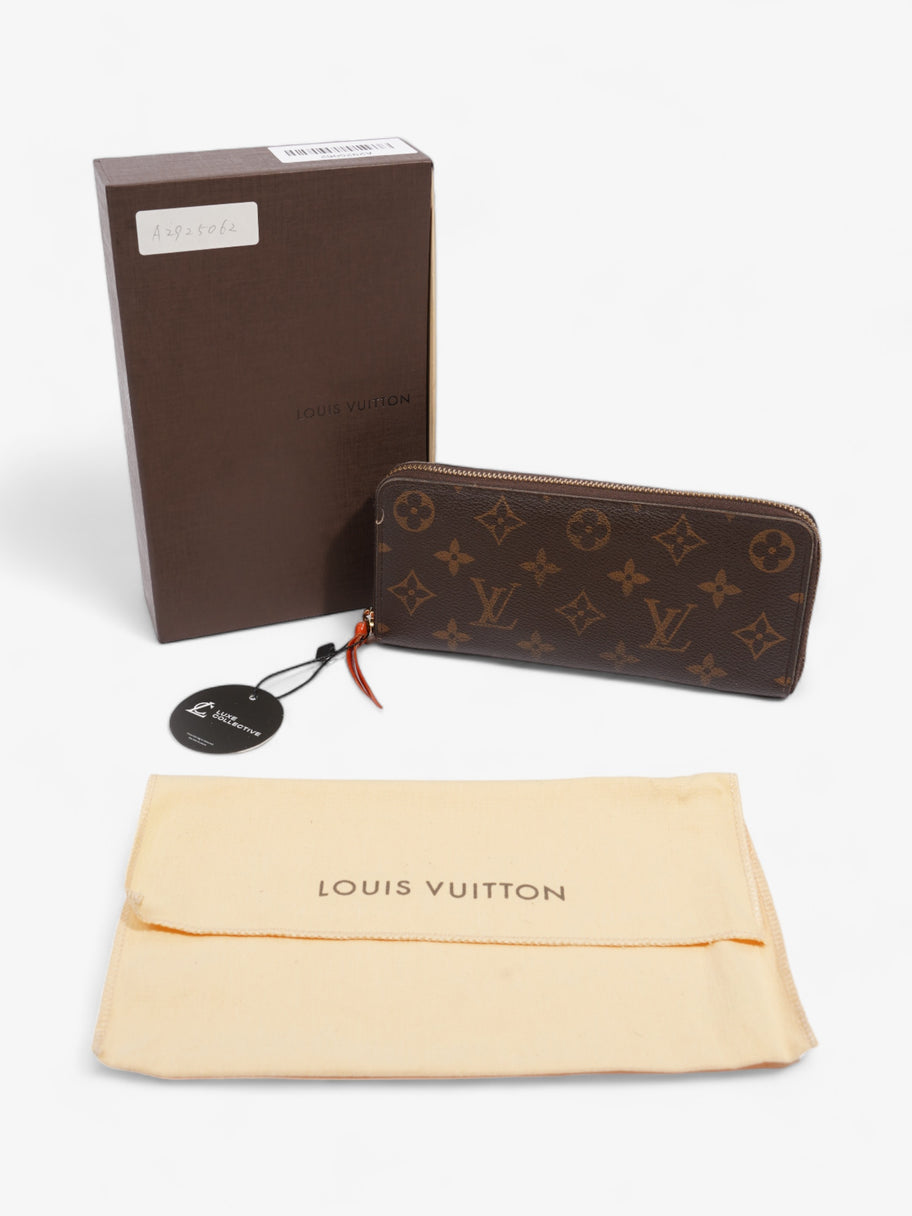 Louis Vuitton Clemence Wallet Monogram Coated Canvas Image 8