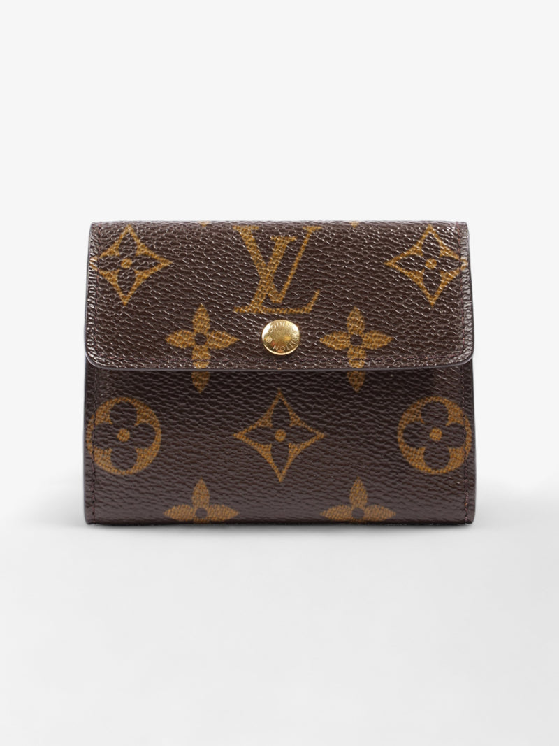  Louis Vuitton Élise Compact Wallet Monogram Coated Canvas