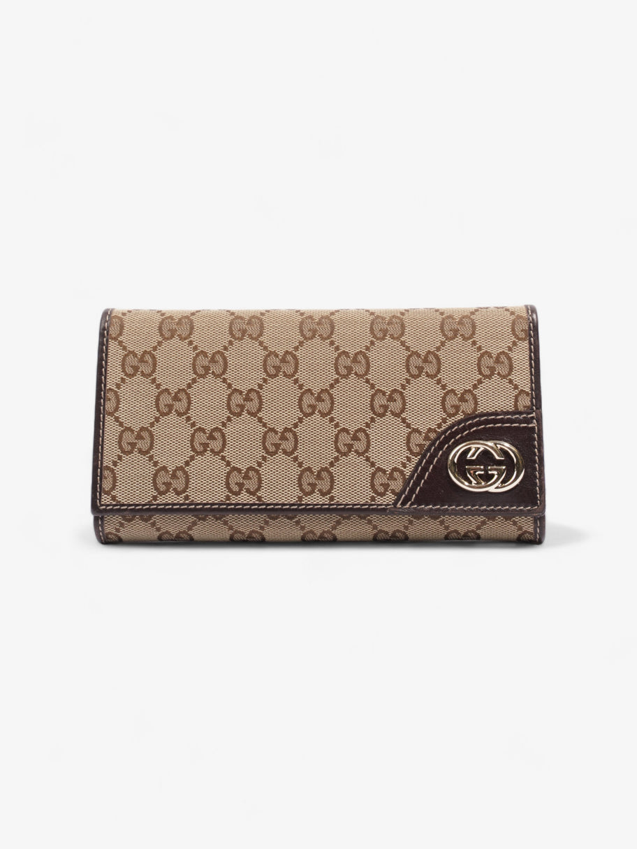 Gucci Interlocking G Wallet GG Supreme Canvas Image 1