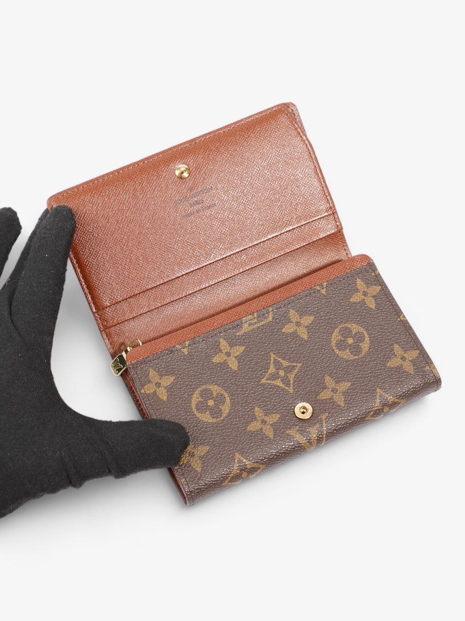 Louis Vuitton Porte Monnaie Tresor Monogram Coated Canvas Image 3