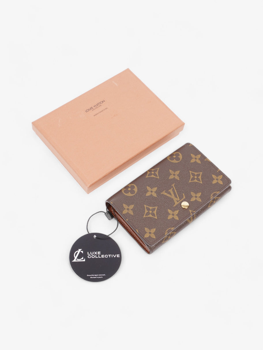 Louis Vuitton Porte Monnaie Tresor Monogram Coated Canvas Image 5
