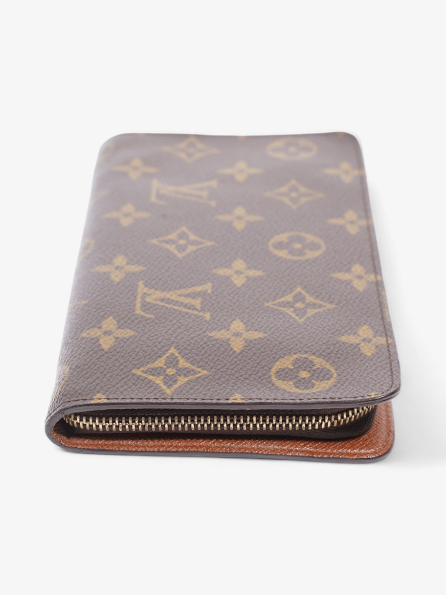 Louis Vuitton Porte Monnaie Zip Monogram Coated Canvas Image 3