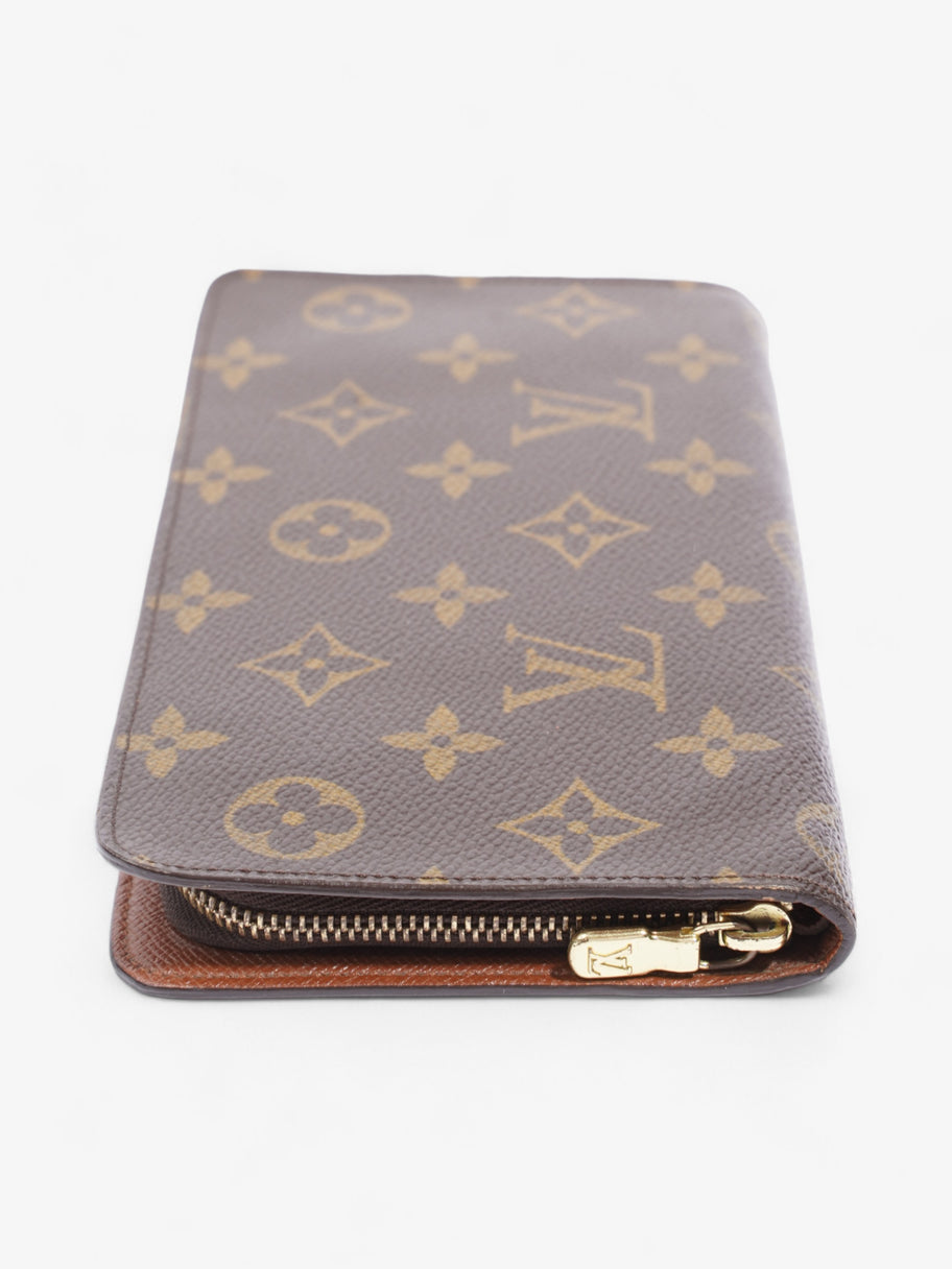 Louis Vuitton Porte Monnaie Zip Monogram Coated Canvas Image 4
