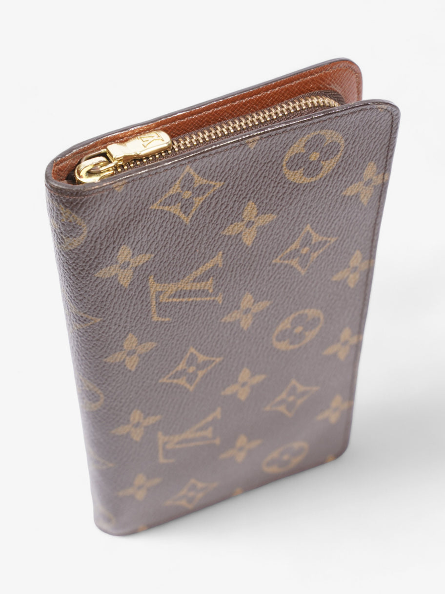 Louis Vuitton Porte Monnaie Zip Monogram Coated Canvas Image 6