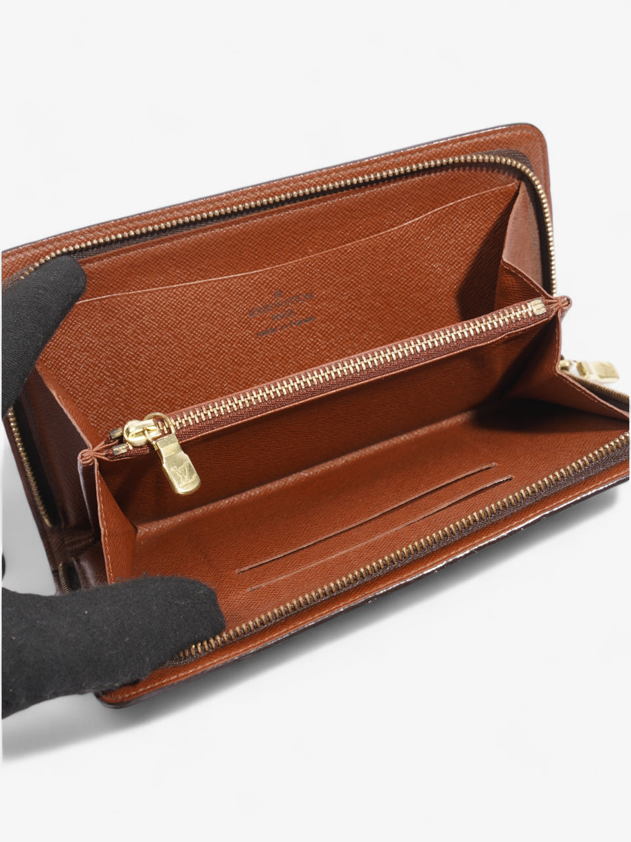 Louis Vuitton Porte Monnaie Zip Monogram Coated Canvas Image 7
