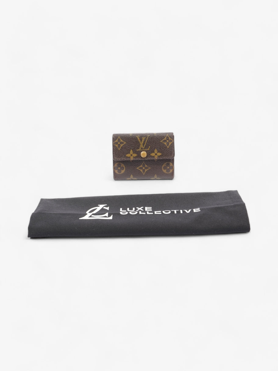 Louis Vuitton Fold Over Wallet Monogram Coated Canvas Image 7