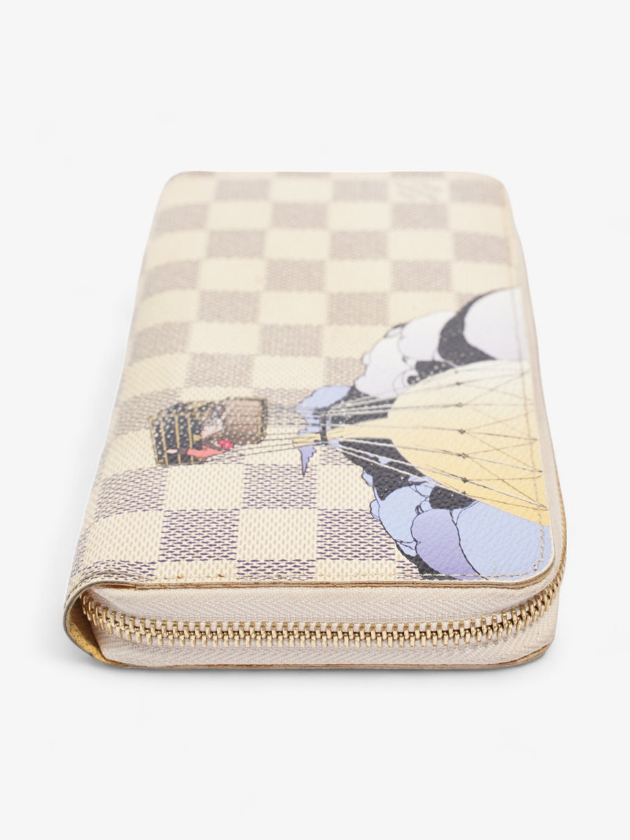 Louis Vuitton Ilustre Zippy Wallet Damier Azur Coated Canvas Image 3