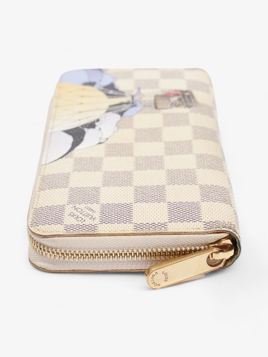 Louis Vuitton Ilustre Zippy Wallet Damier Azur Coated Canvas Image 4