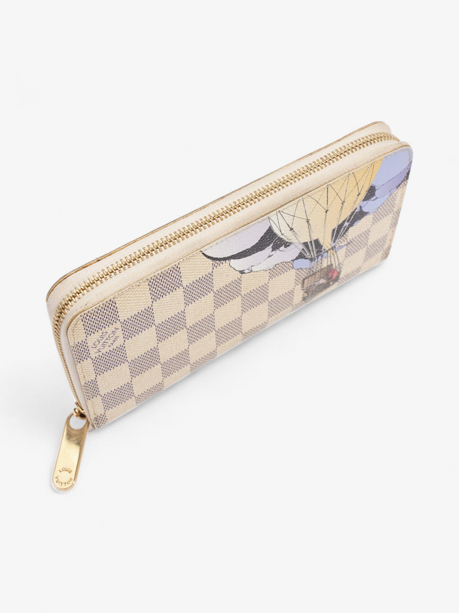 Louis Vuitton Ilustre Zippy Wallet Damier Azur Coated Canvas Image 6