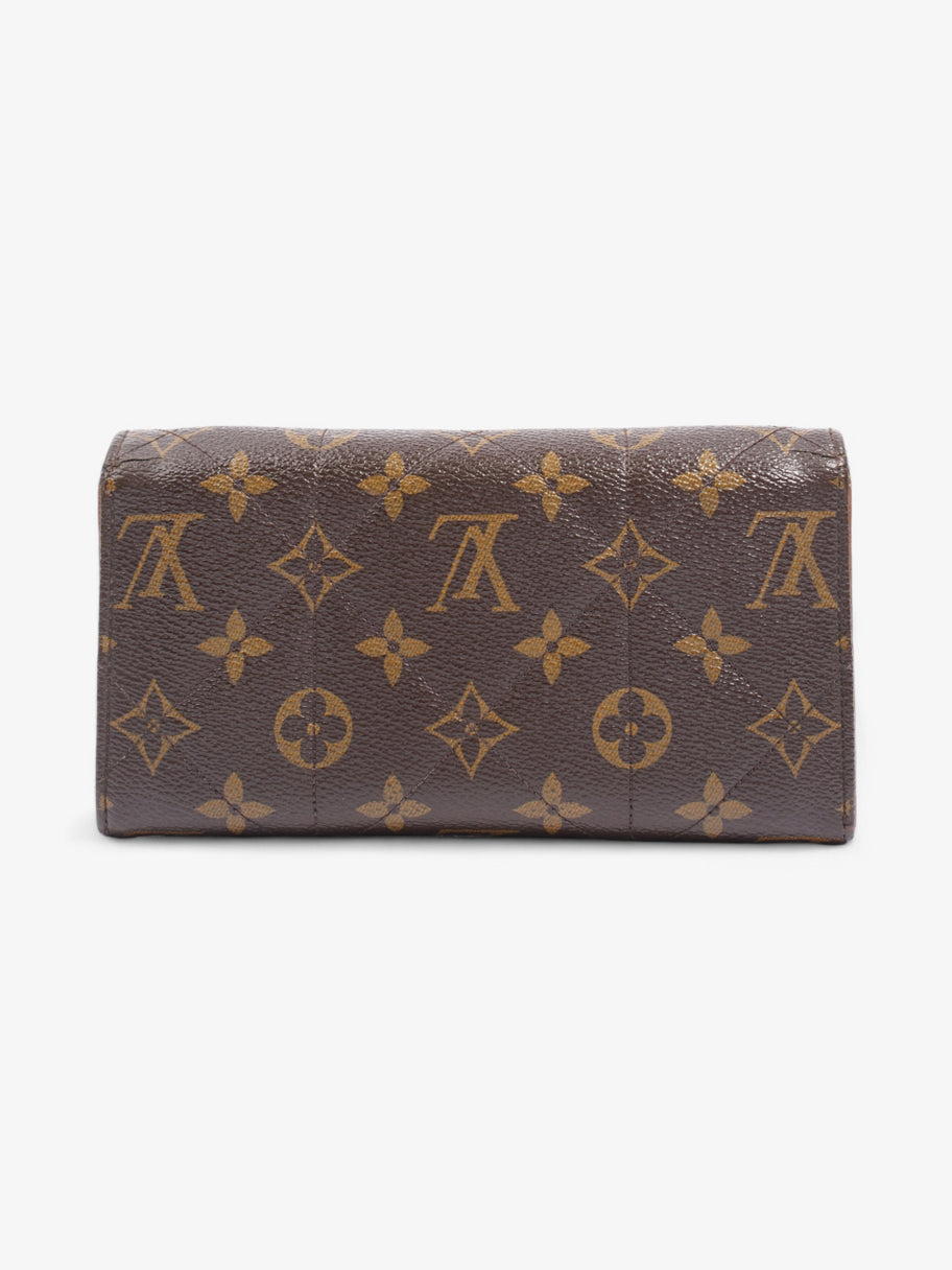 Louis Vuitton Portefeuille Sarah Long Wallet Monogram Coated Canvas Image 2