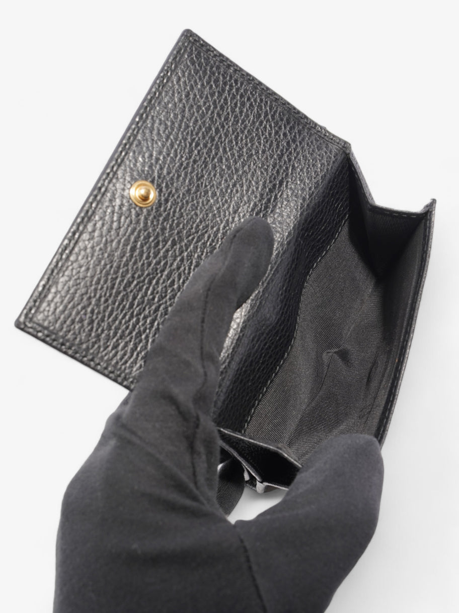 Gucci GG Marmont Compact Wallet Black Leather Image 5