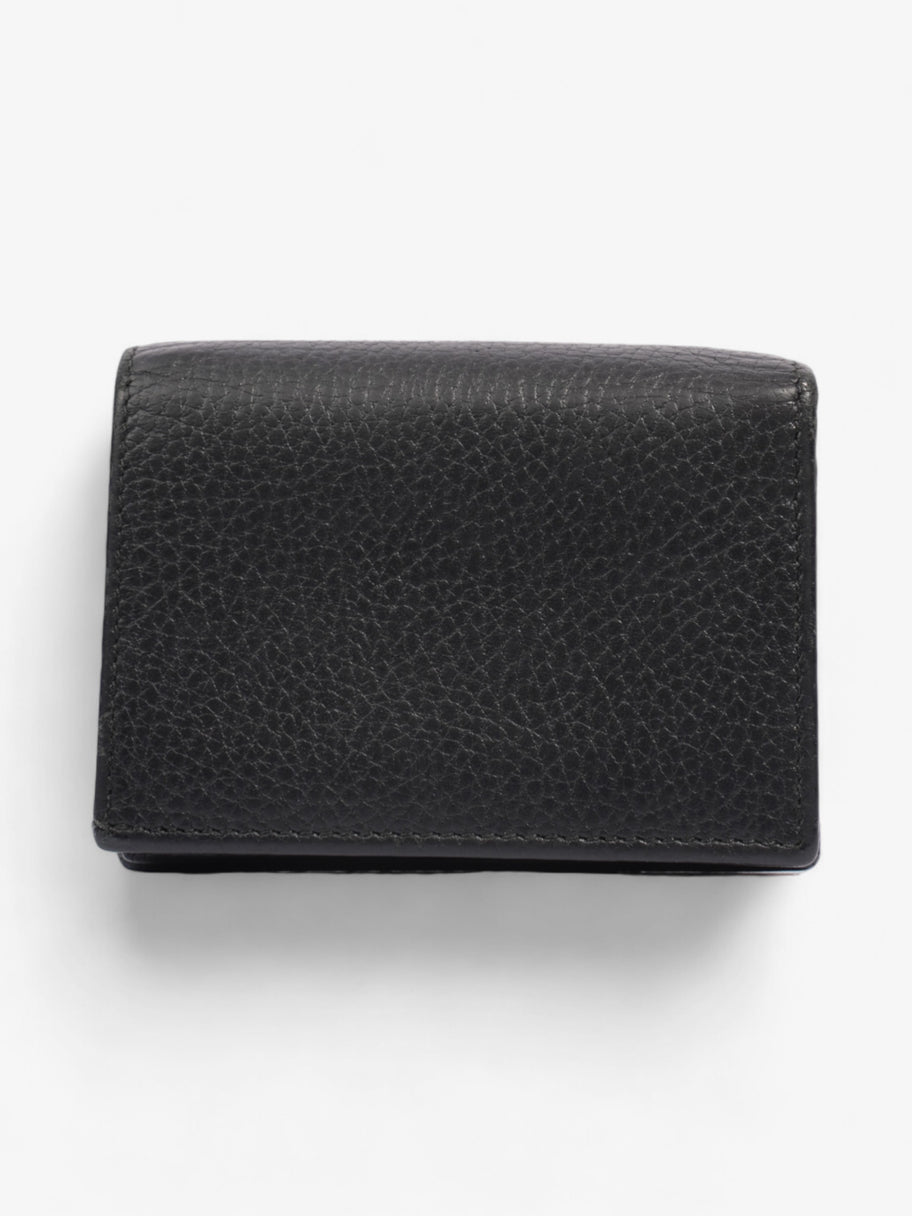 Gucci GG Marmont Leather Compact Wallet Black Grained Leather Image 2