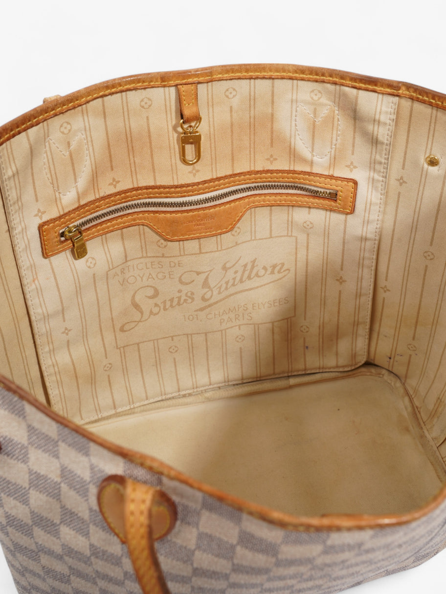 Louis Vuitton Neverfull Damier Azur Coated Canvas MM Image 27