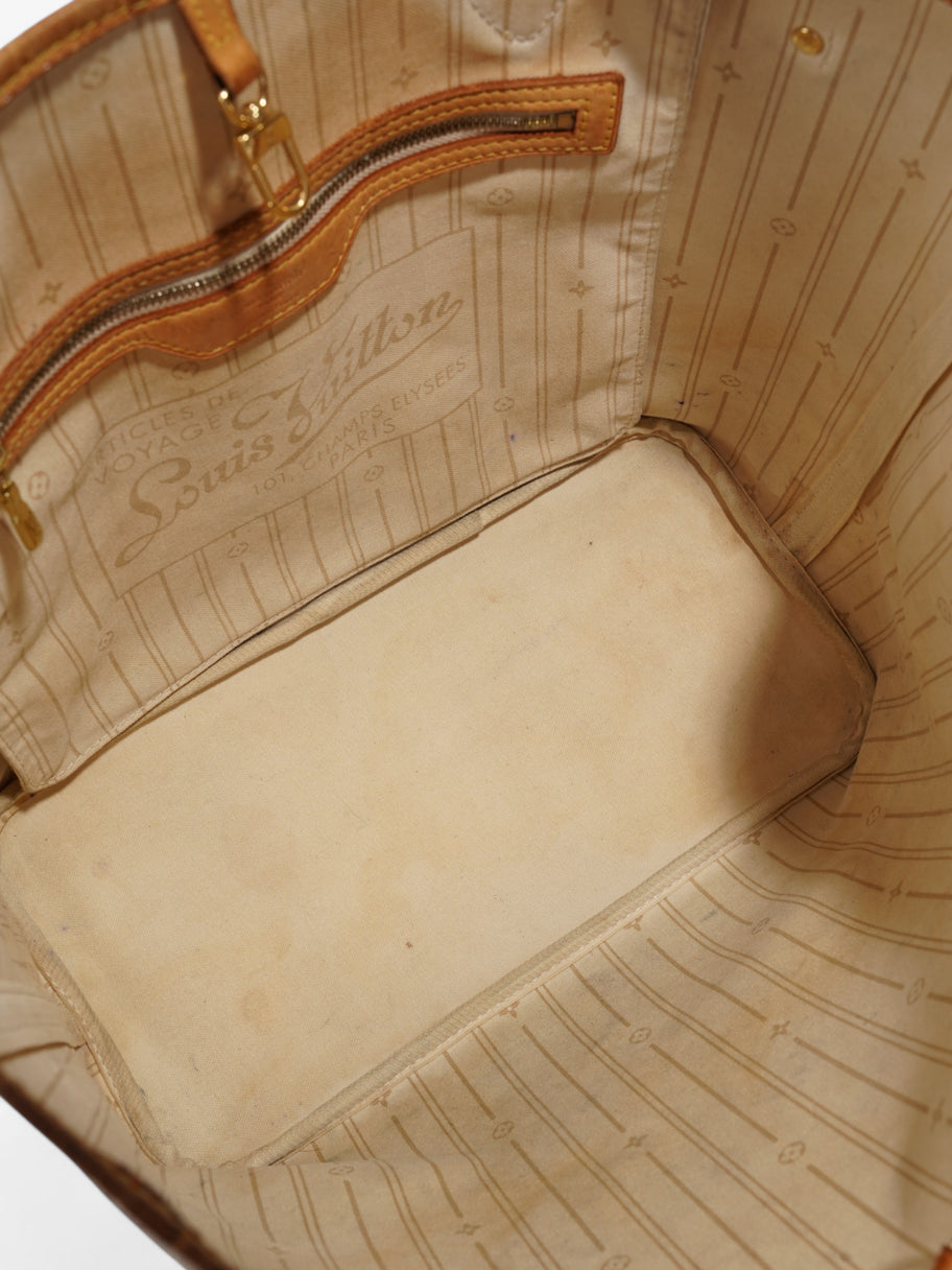 Louis Vuitton Neverfull Damier Azur Coated Canvas MM Image 28