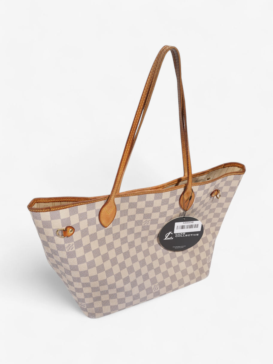 Louis Vuitton Neverfull Damier Azur Coated Canvas MM Image 32