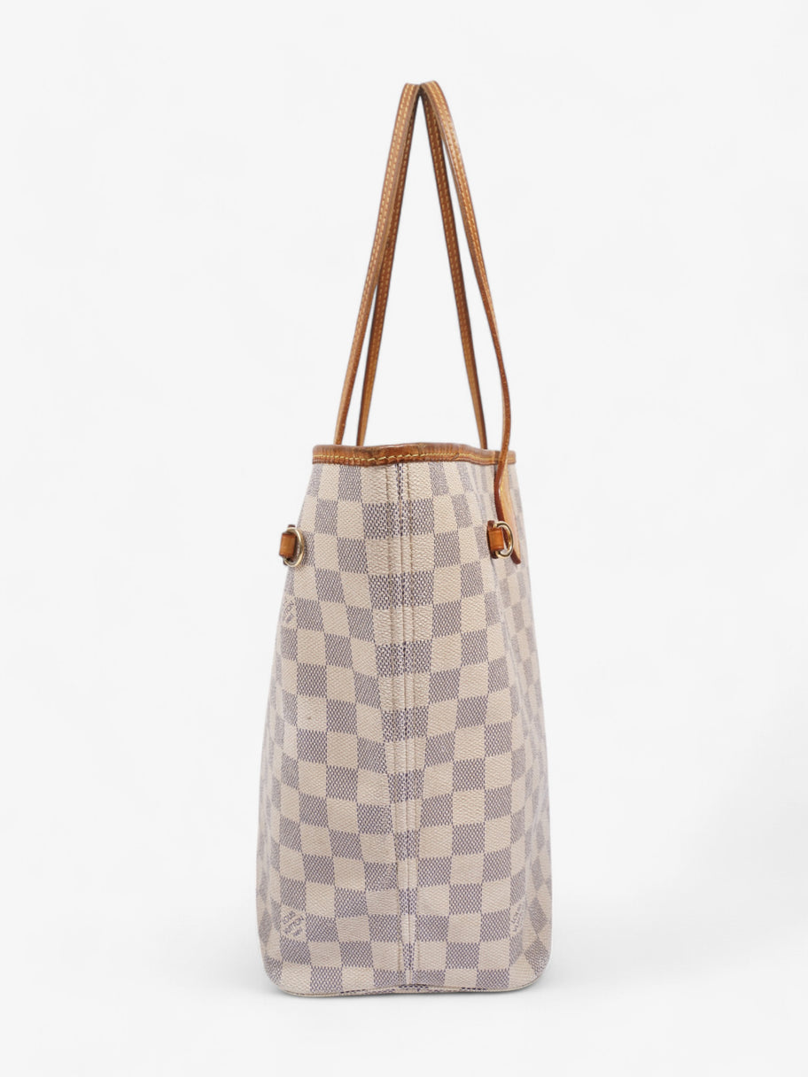 Louis Vuitton Neverfull Damier Azur Coated Canvas MM Image 21