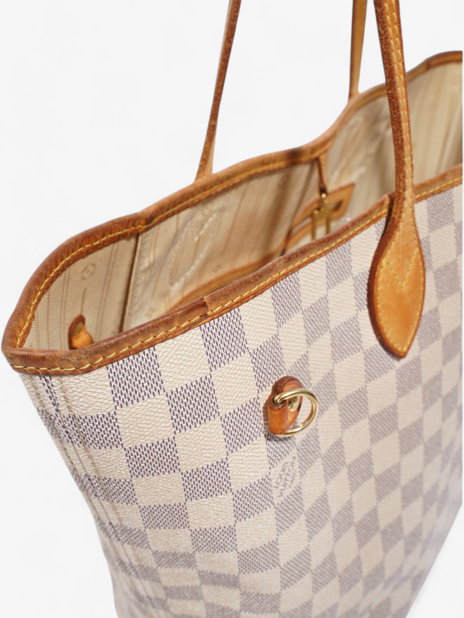 Louis Vuitton Neverfull Damier Azur Coated Canvas MM Image 23