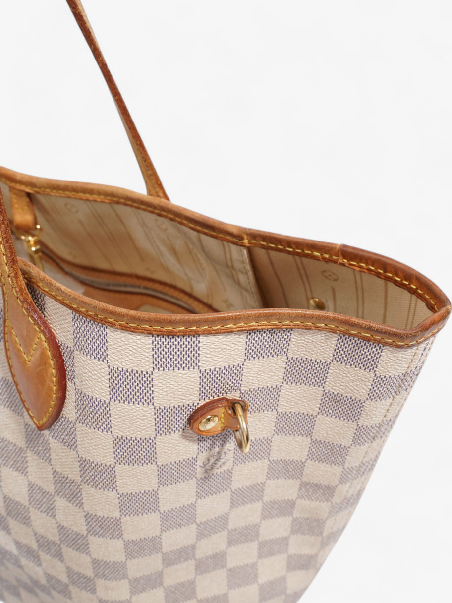 Louis Vuitton Neverfull Damier Azur Coated Canvas MM Image 24