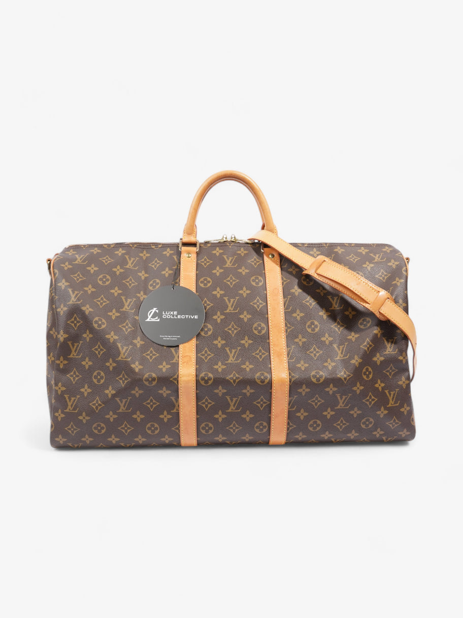 Louis Vuitton Keepall Bandouliere Monogram Coated Canvas 55 Image 8