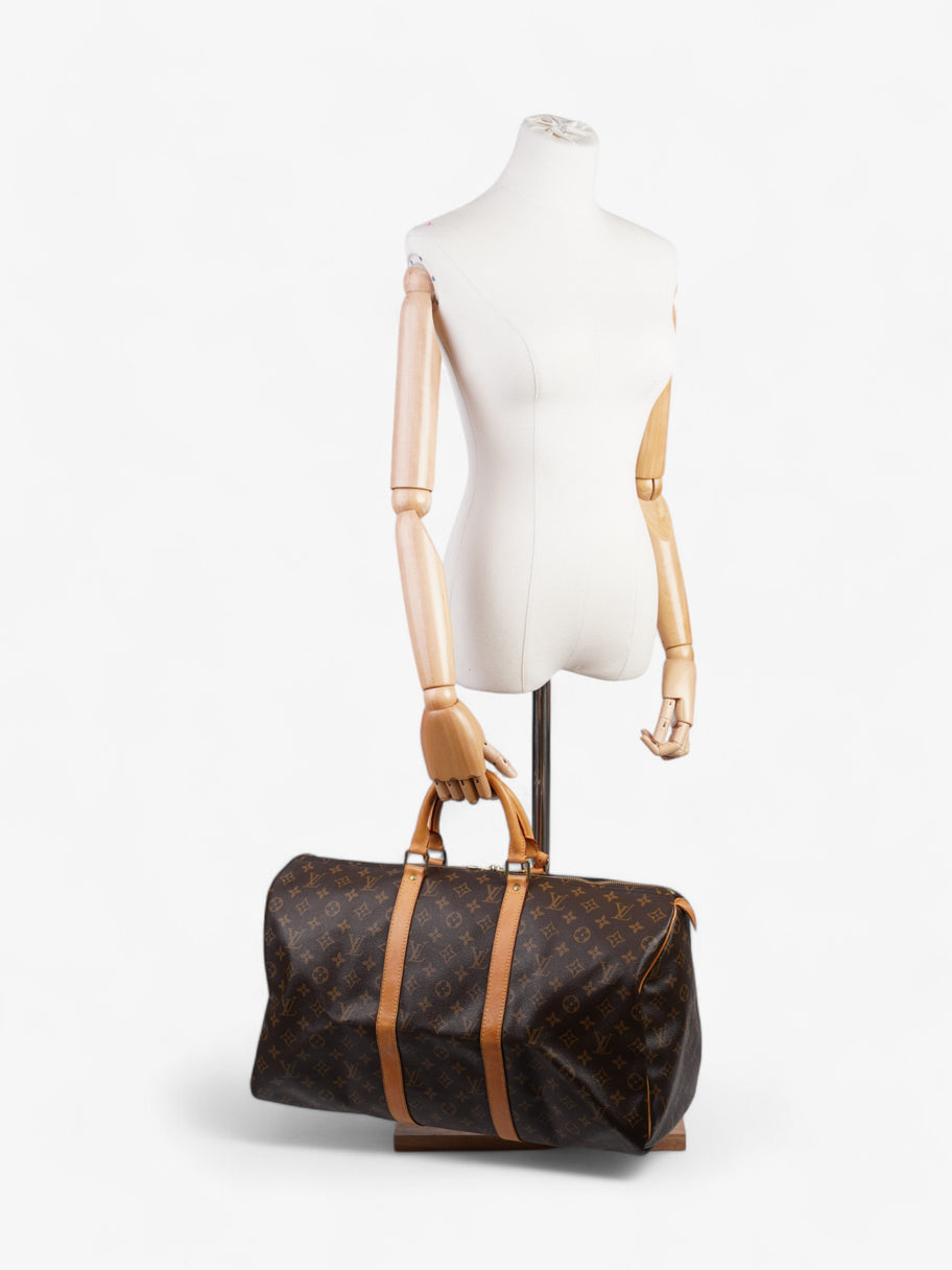Louis Vuitton Keepall Monogram Coated Canvas 50 Image 2