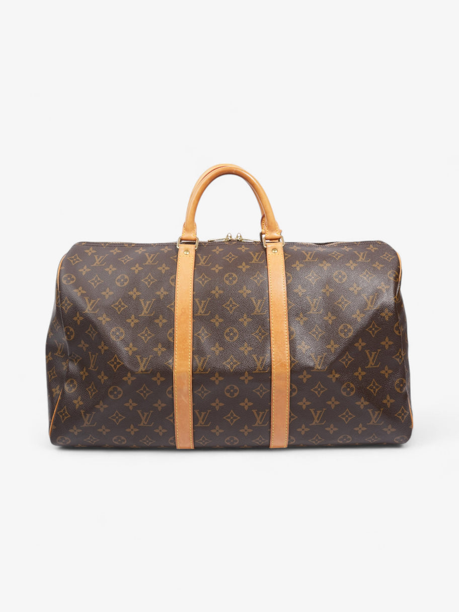 Louis Vuitton Keepall Monogram Coated Canvas 50 Image 4