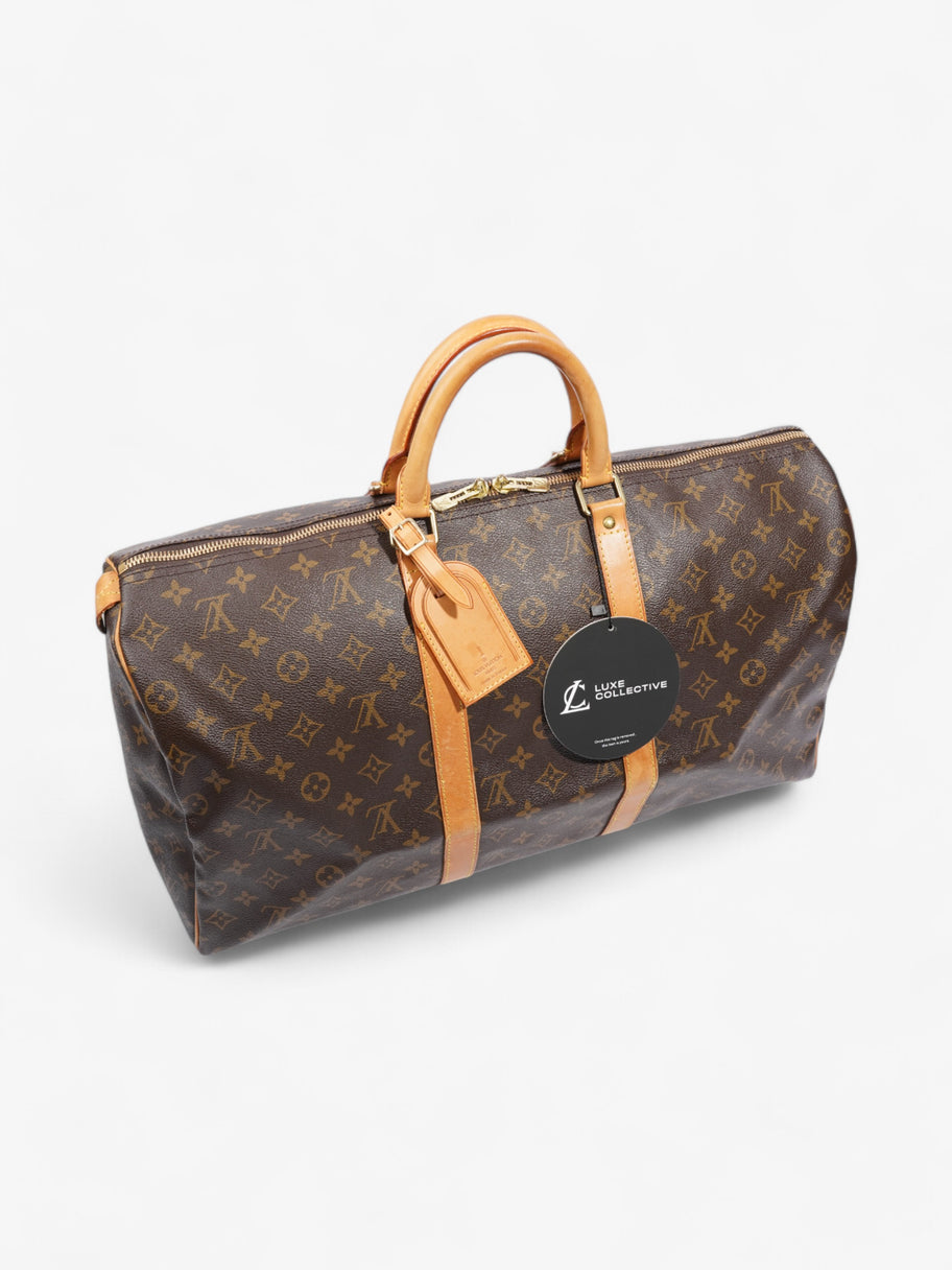 Louis Vuitton Keepall Monogram Coated Canvas 50 Image 9