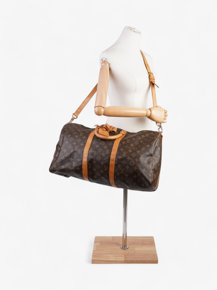 Louis Vuitton Keepall Bandouliere Monogram Coated Canvas 50 Image 2