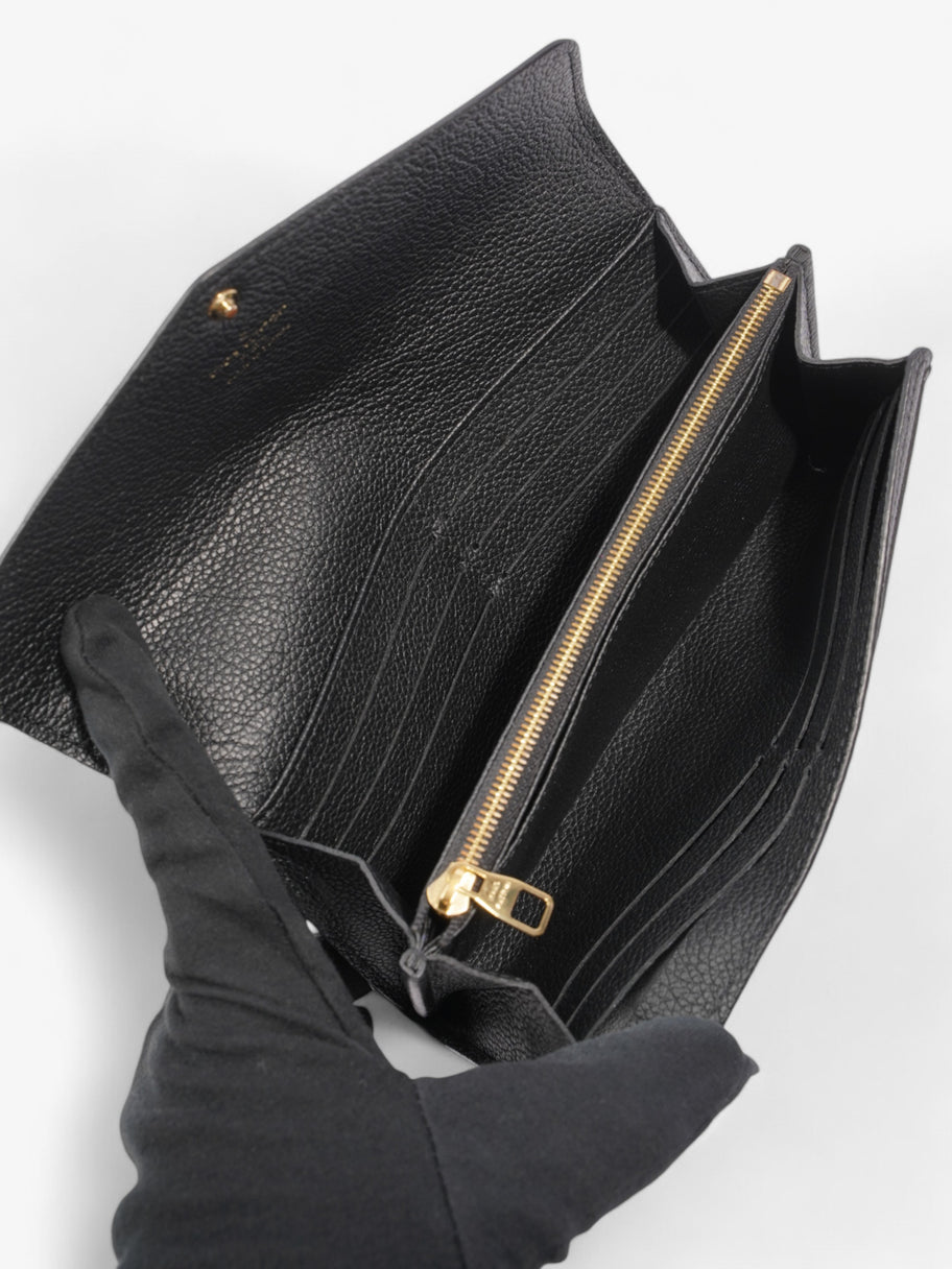 Louis Vuitton Sarah Wallet Black Empreinte Leather Image 5