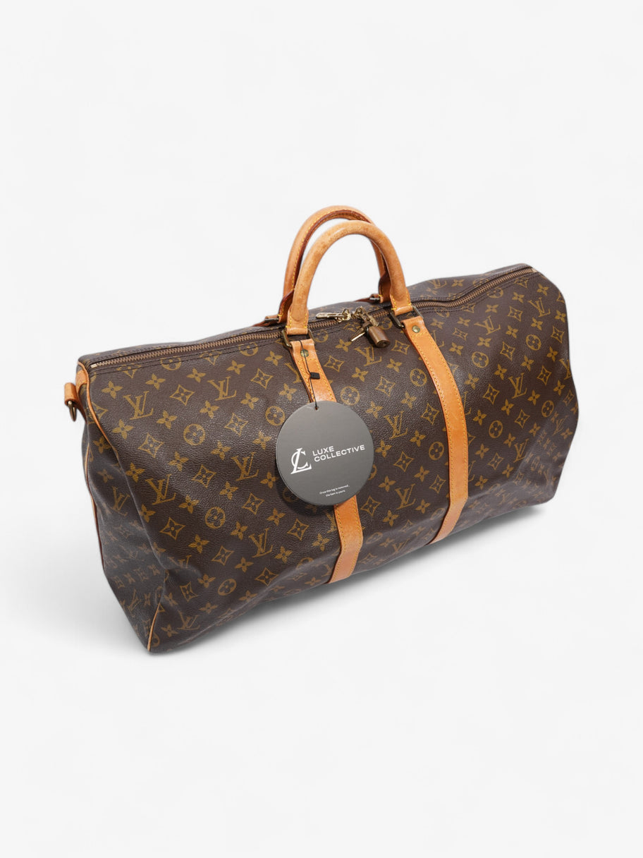 Louis Vuitton Keepall  Monogram Coated Canvas 55 Image 12