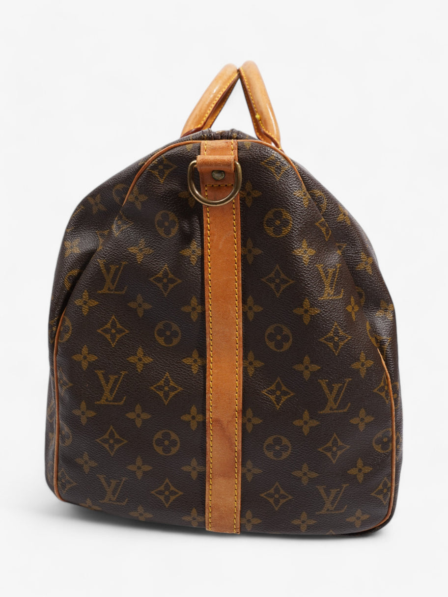 Louis Vuitton Keepall  Monogram Coated Canvas 55 Image 3