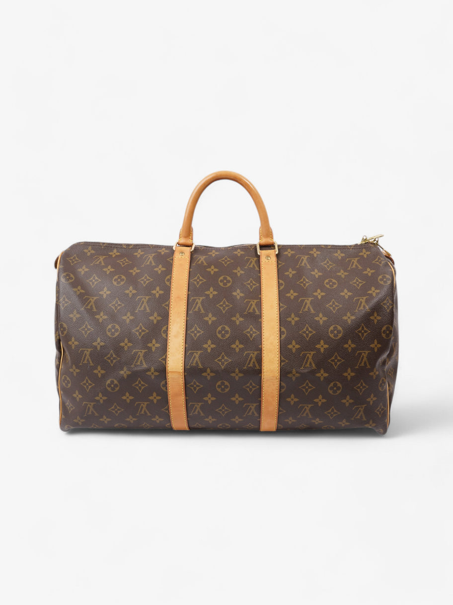 Louis Vuitton Keepall  Monogram Coated Canvas 50 Image 4