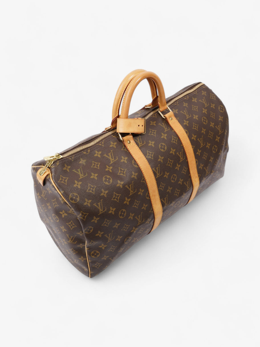 Louis Vuitton Keepall  Monogram Coated Canvas 50 Image 7